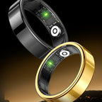 Smart Ring for Women & Men, Smart Ring Health Tracker, Blood Oxygen & Heart Rate Monitor, Long Lasting Battery Sleep Ring, Waterproof Fitness Ring