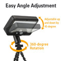 2026NEW🔥- Solar-Powered Octopus Wall Lamp,Solar Motion Sensor Light, Solar Camping Light, 92 LED And 3-Mode Clip-On Solar Floodlight, with USB Rechargeable Safety Light, Flexible Octopus Tripod, Suitable for Yards And Campsites