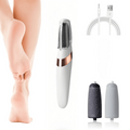 Electric Remover & Painless Foot File - Heavy-Duty Pedicure/Nail Care Device Powered by USB, Featuring Interchangeable Heads, Ergonomic Handle, And Lithium Battery