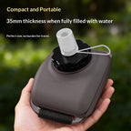 Wrist-Mounted Sports Water Bottle, Portable Outdoor Running and Cycling Water Cup with Silicone Bite Valve for Leak-Proof Sealing, Drink Directly from Opening, Wrist-Worn for Easy Carrying, Fitness and Yoga Training Water Bottle with Protective