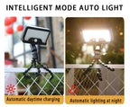 2026NEW🔥- Solar-Powered Octopus Wall Lamp,Solar Motion Sensor Light, Solar Camping Light, 92 LED And 3-Mode Clip-On Solar Floodlight, with USB Rechargeable Safety Light, Flexible Octopus Tripod, Suitable for Yards And Campsites