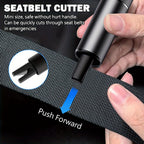 Final 3 Hours: 50%OFF/Gift of test glass 🔥4 Pack 2026 Upgraded Safety Hammer,Safe Hammer Glass Breaker Under Water,Seatbelt Cutter Window Breaker Emergency Escape Tool,Seat Belt Cutter and Glass Breaker for Cars
