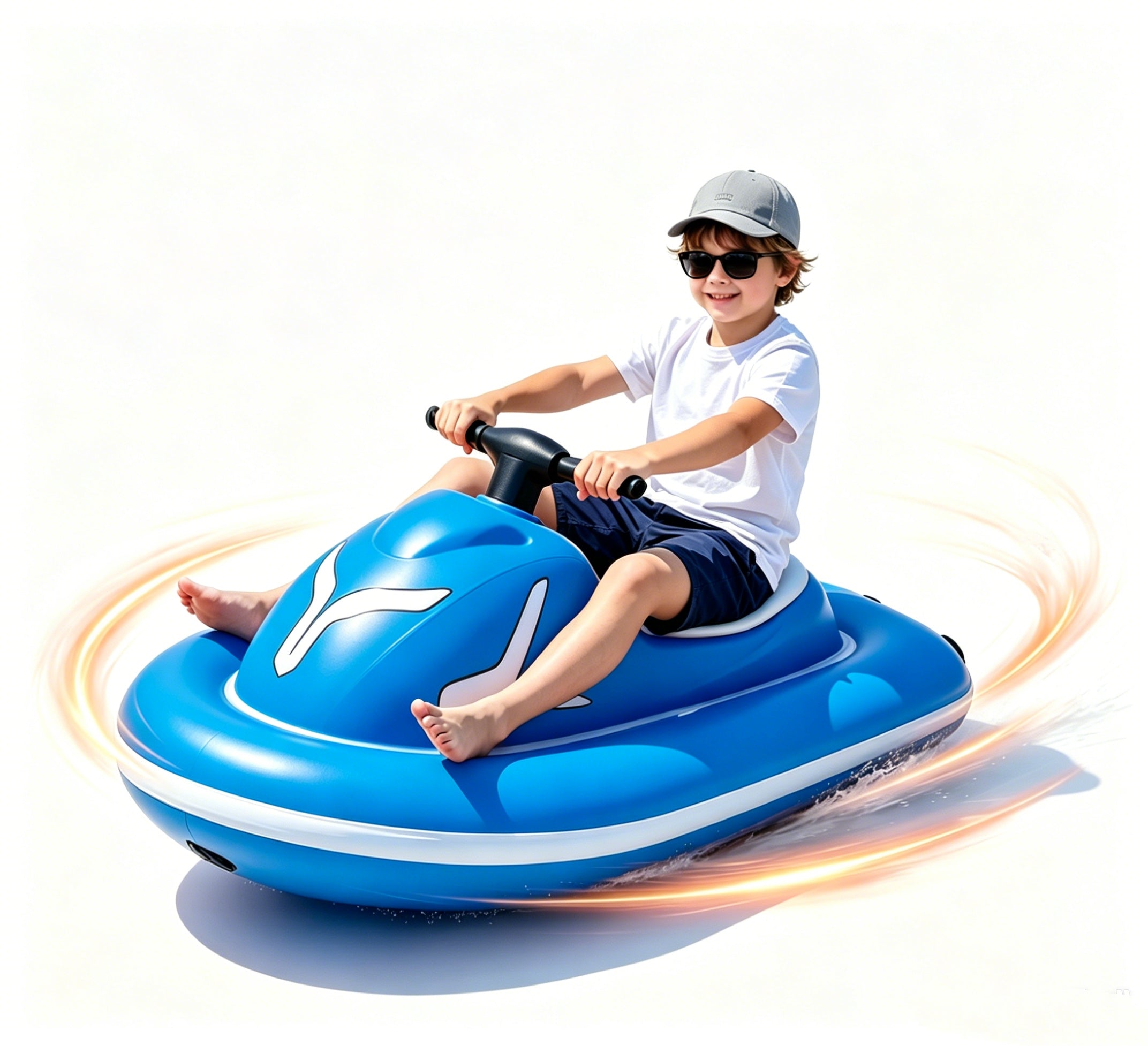 🏊New summer inflatable water ride-on toy for adults and children.