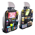 2 Pack Car Seat Storage Bag,Anti-kick bag, popular car storage bag, seat back storage bag, car-use storage bag, fits tablets, made of Oxford fabric, for car