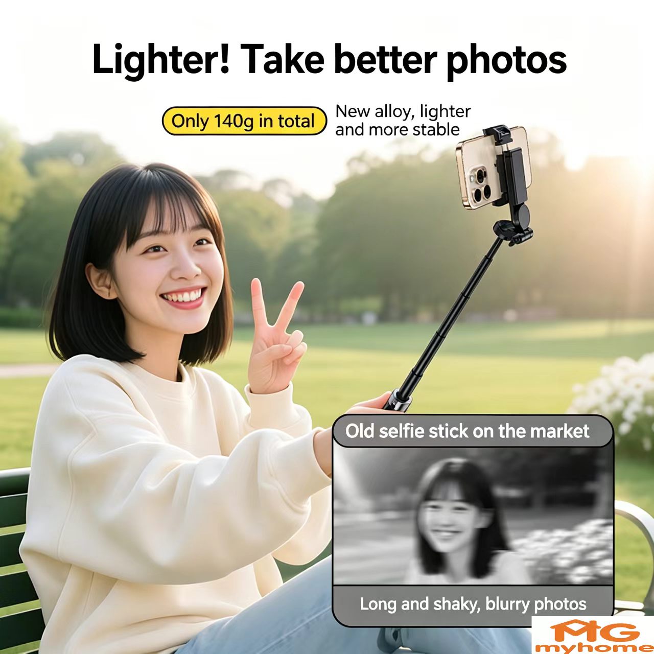 Video Live StreamingAll in One!!!Multifunctional Mini SelfieStick Helper Selfie– Final 3 Hours: 60%OFF 🔥
