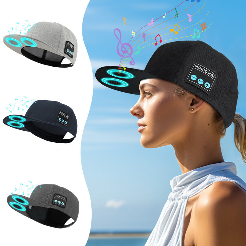🎁Hot Sale 50% OFF⏳Bluetooth hat hip-hop hat