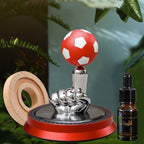 🔥🔥🔥Alloy Solar-powered Rotating Car Aroma Diffuser🔥🔥🔥2026 World Cup Themed Gift
