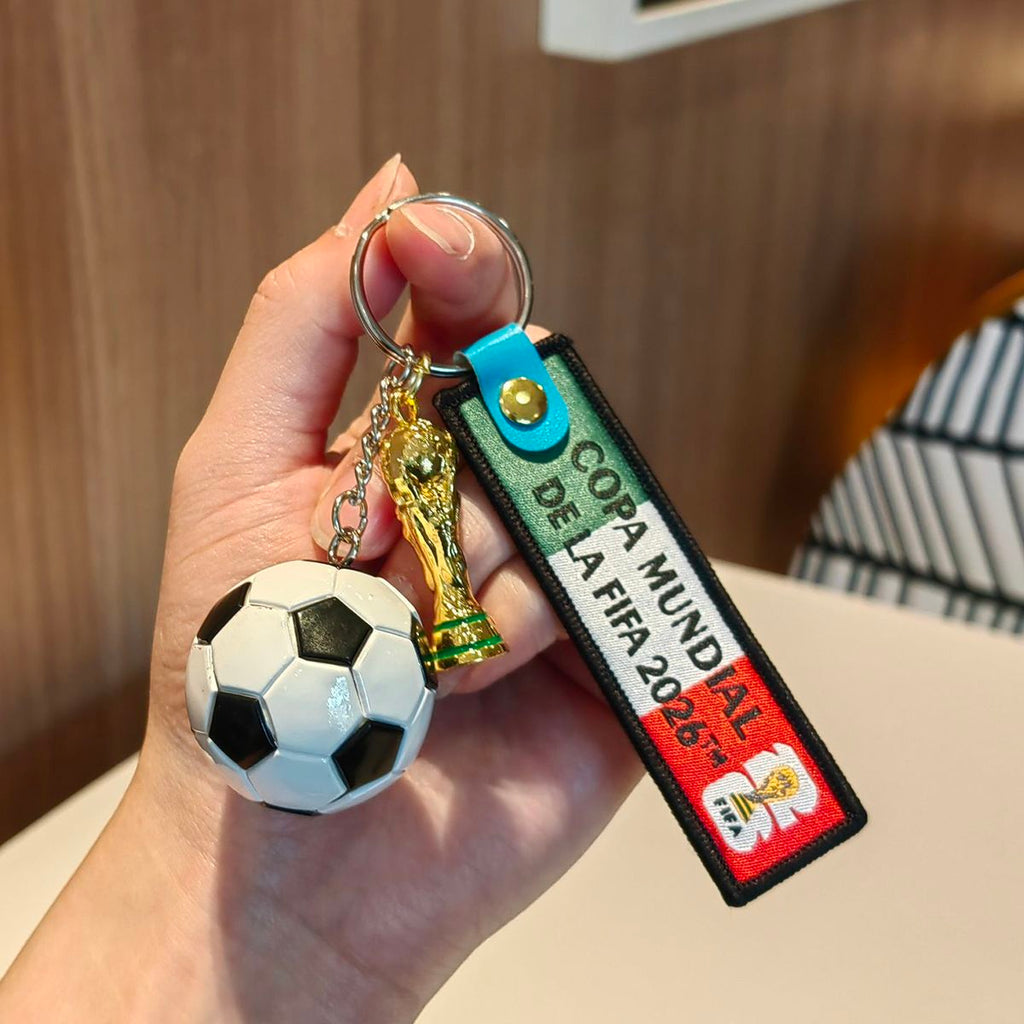 🔥🔥🔥Only $3.99!!!🔥🔥🔥Three-Piece Suit 2026 World Cup Football Pendant🔥🔥🔥
