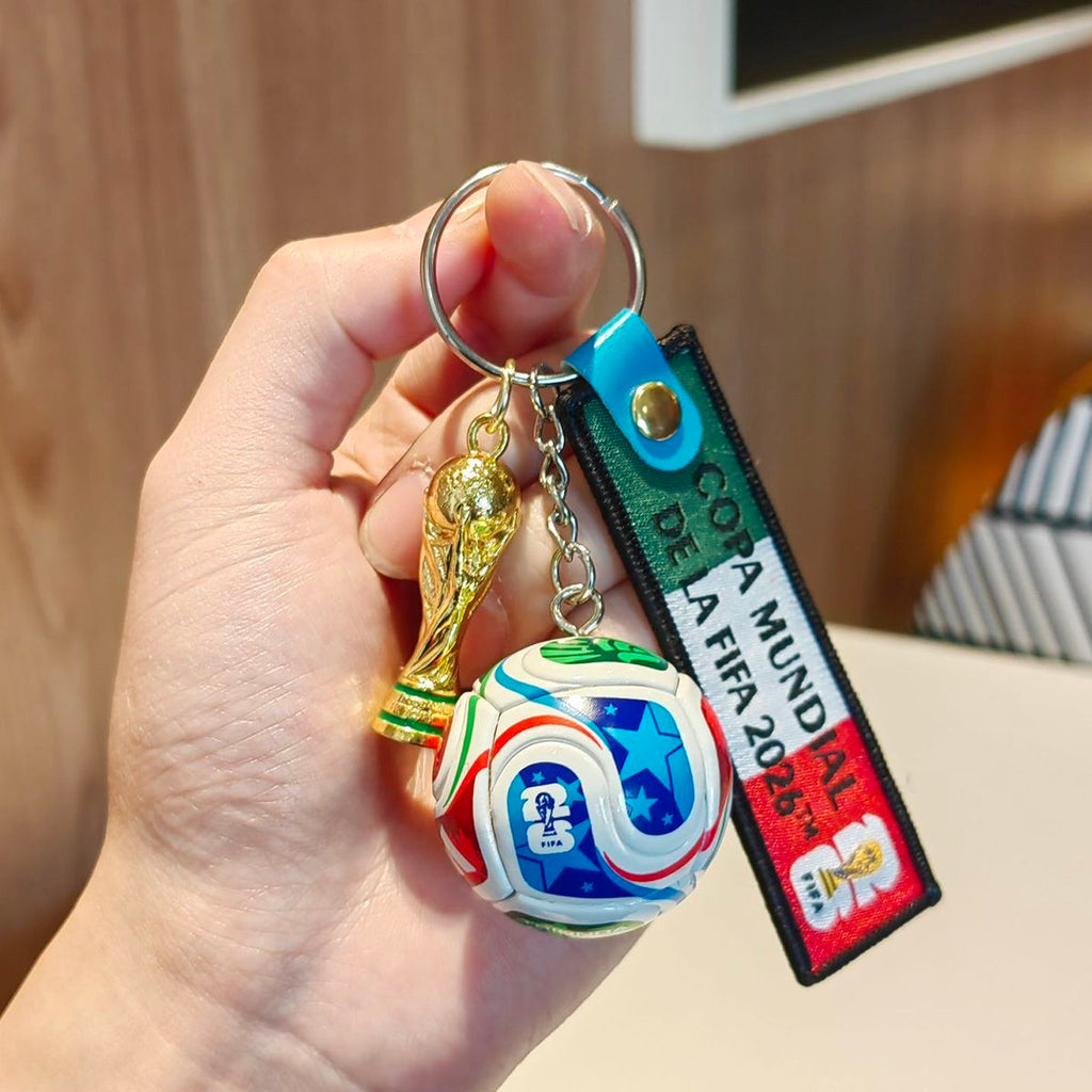 🔥🔥🔥Only $3.99!!!🔥🔥🔥Three-Piece Suit 2026 World Cup Football Pendant🔥🔥🔥
