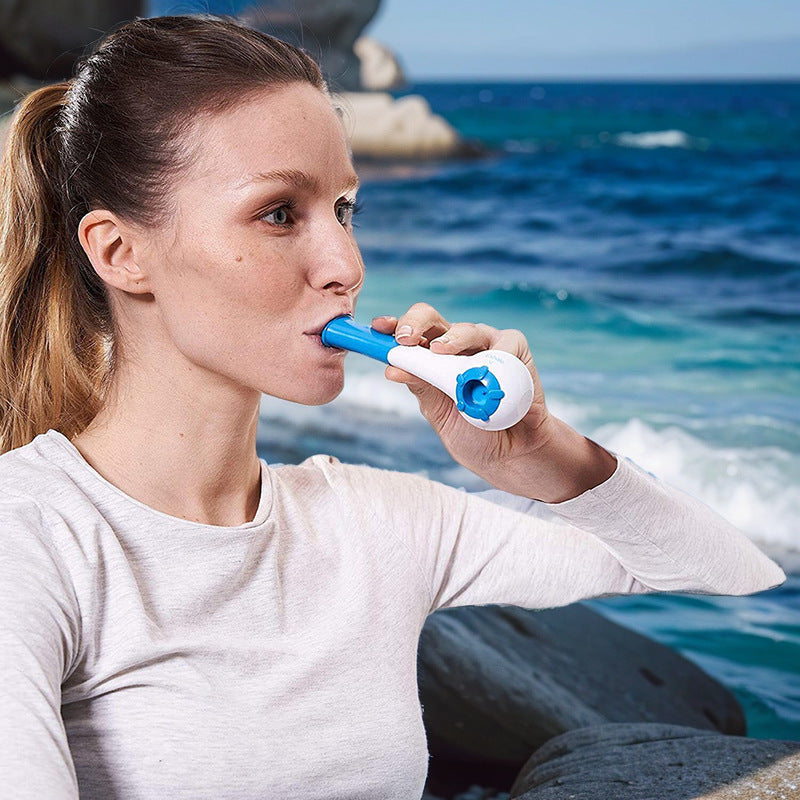 Natural Breathing Exerciser Trainer For Drug-Free Respiratory Therapy │ Breathe Easier with Stronger Lungs