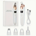 2026 Blackhead Remover Vacuum - Professional Blackhead Extractor for Face with 3 Adjustable Suction Levels, USB Rechargeable Pore Cleaner, and 5 Interchangeable Probes