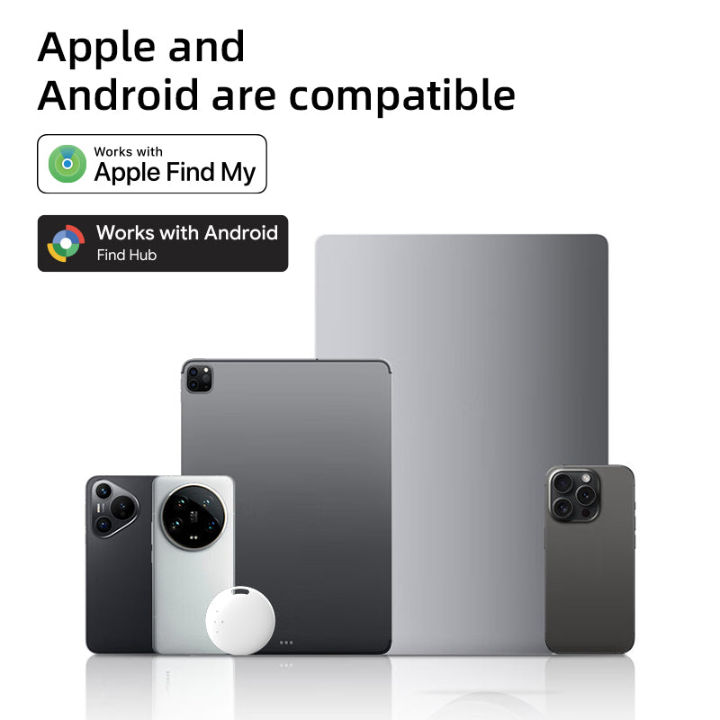 Bluetooth Tracker & Item Locator for Keys, Luggage, Kid & Pet Gear, (iOS, Android), No App or Subscription, Fast Setup, Waterproof