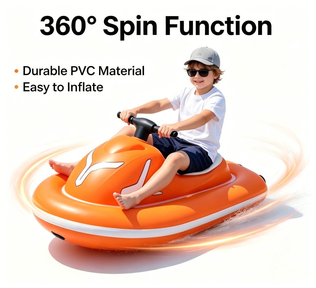 🏊New summer inflatable water ride-on toy for adults and children.