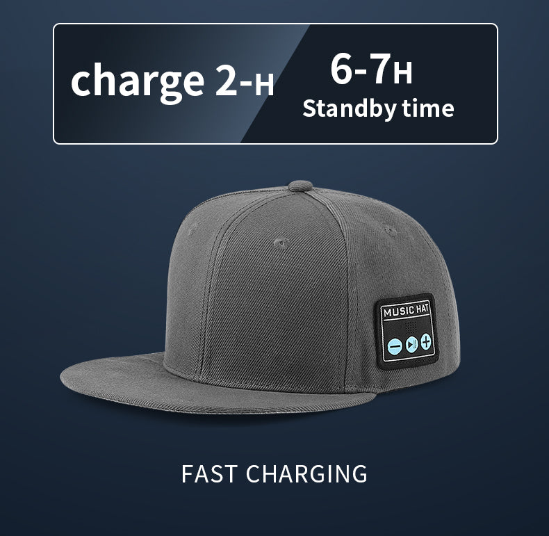 🎁Hot Sale 50% OFF⏳Bluetooth hat hip-hop hat