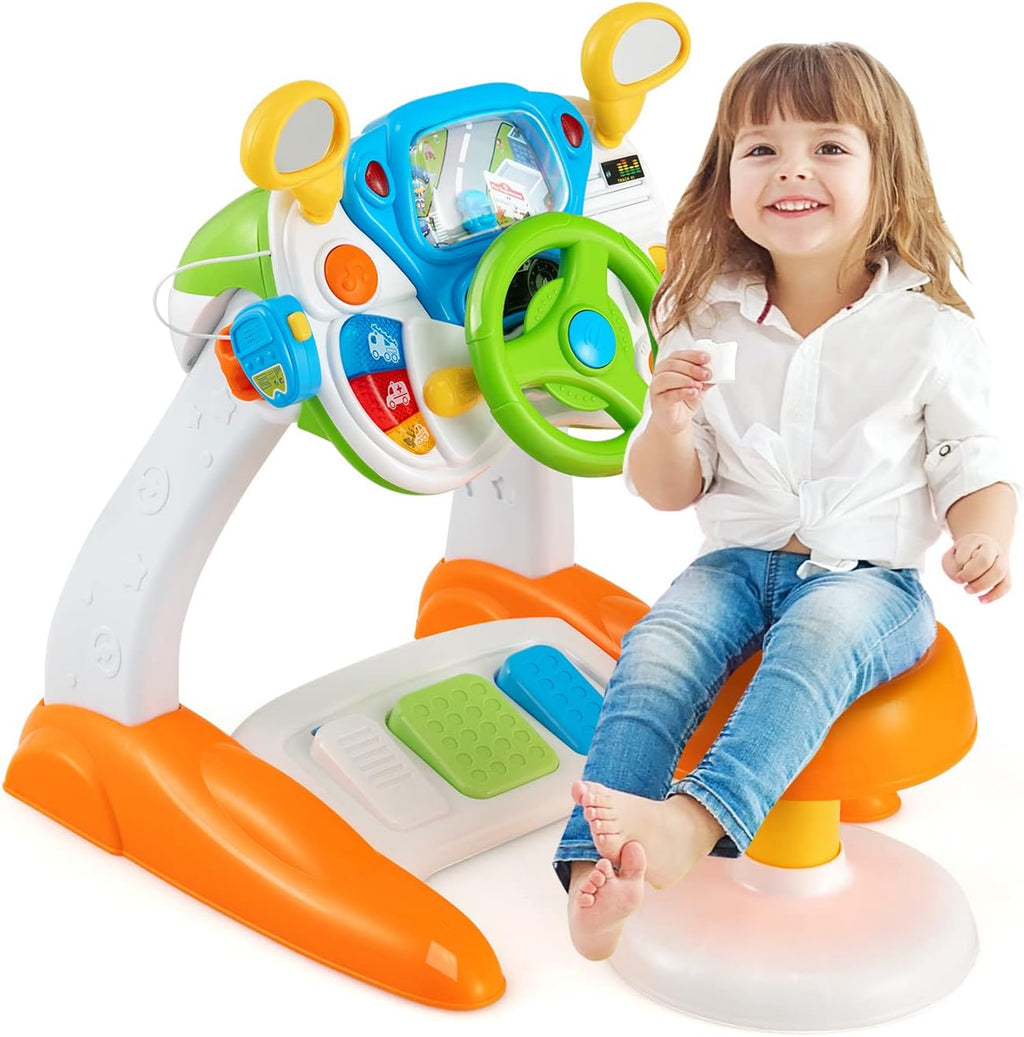 🚗Kids Driving Simulation Toy-🎁The best gift for the kids