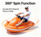 🏊New summer inflatable water ride-on toy for adults and children.