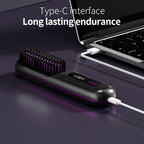 Wireless Straightening and Curling Comb