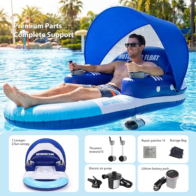 🌊💺Float & relax electrically!