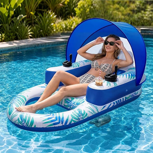 2026 Best seller🌊Electric Pool Lounge Chairs With Sunshades