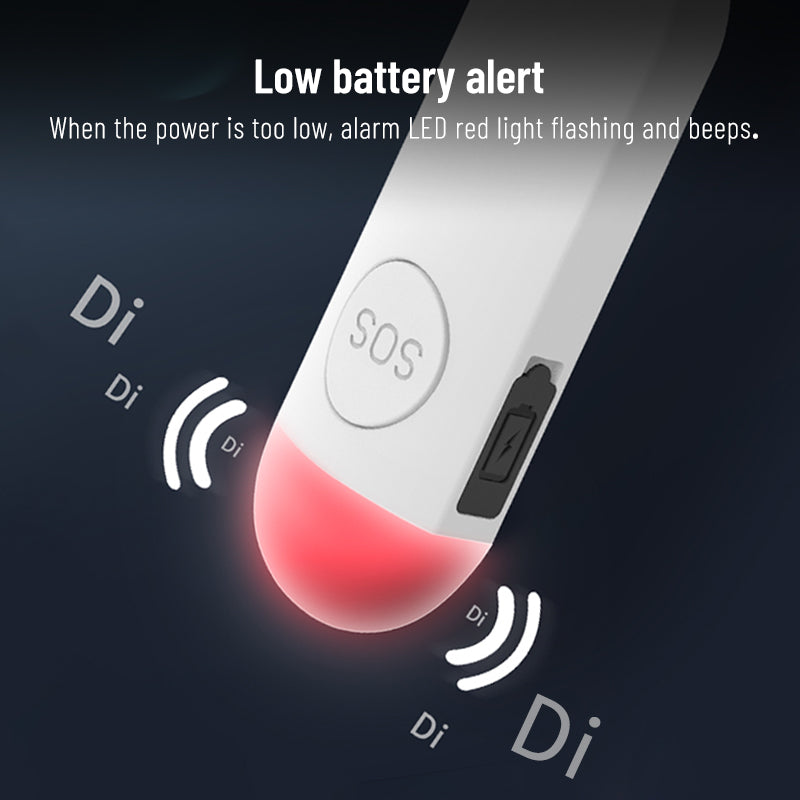 Dual Alarm Mode🔥Personal Alarm for Self Defense with Low Battery Notice, Strobe Light & Extra Loud 130 dB Double Speakers Safety Keychain Set for Women, Rechargeable Panic Button for Womens Self Defense