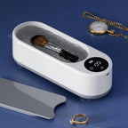 Multifunctional Ultrasonic Cleaner, One-Button Cleaning for Jewelry, Glasses, Dentures And Watches, Home-Use And Portable Design, USB Fast Charging