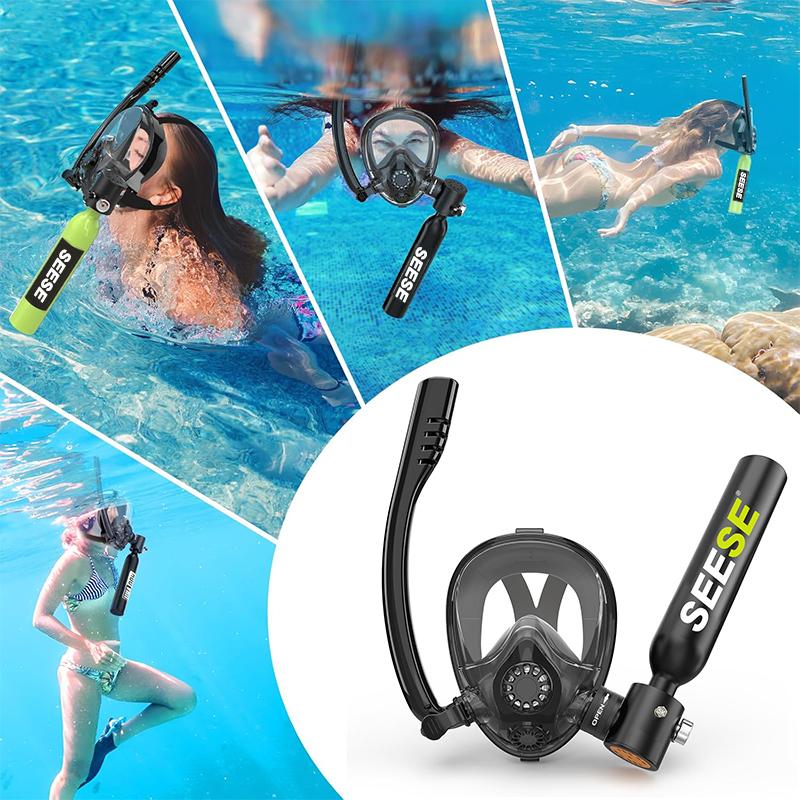 🏊Diving Mask With Scuba Tank