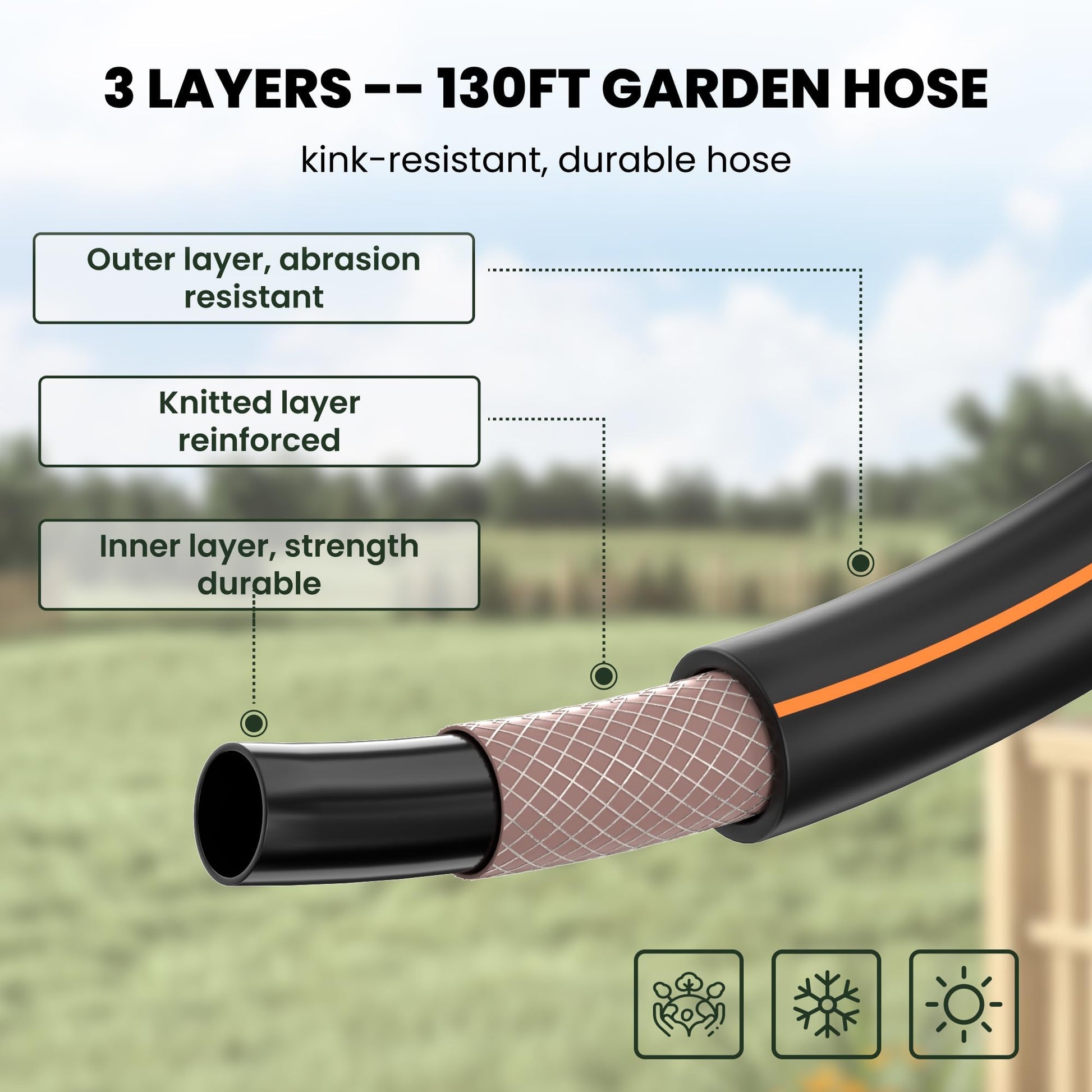 ✨Auto Retractable Garden Hose Reel – Tidy Your Yard in Seconds