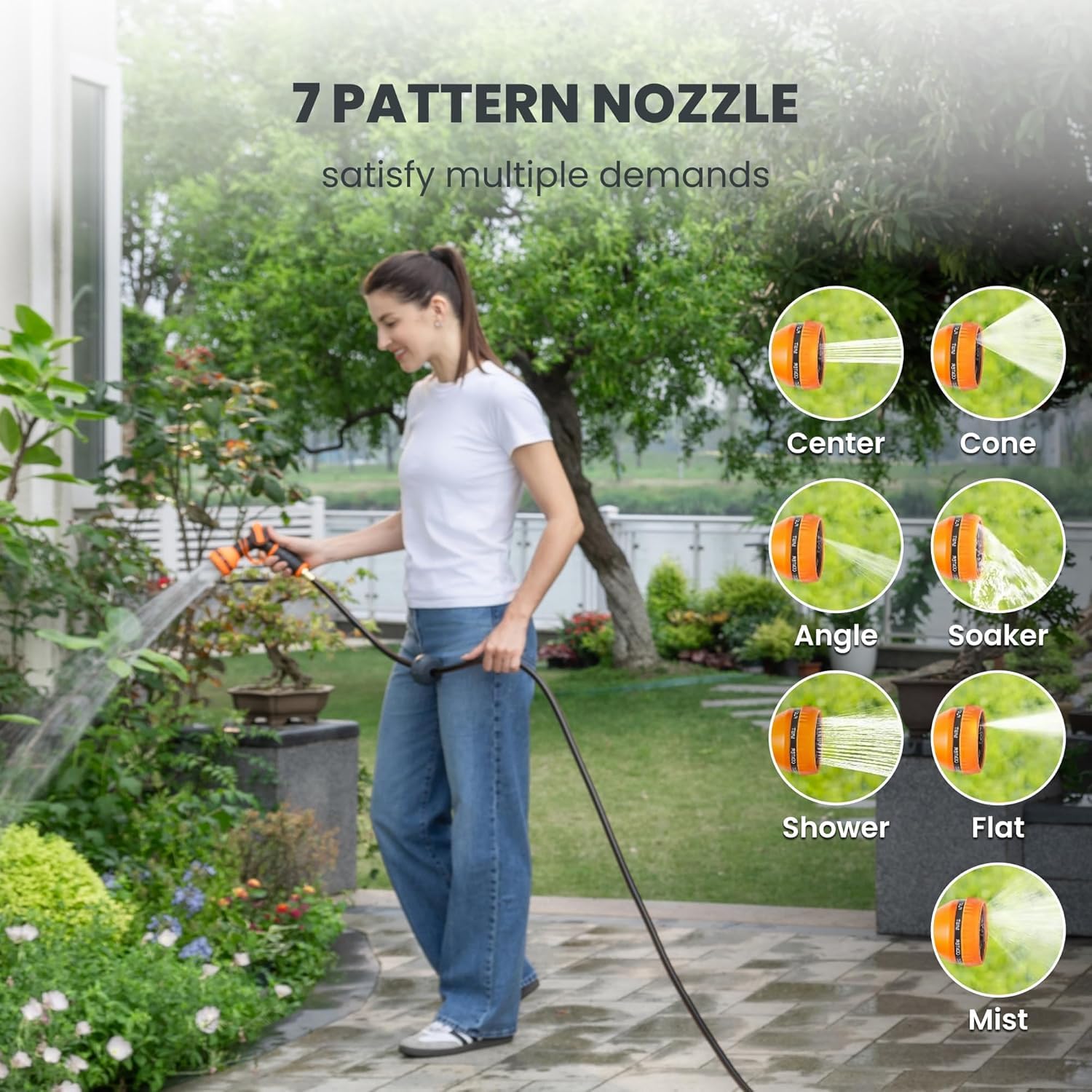 ✨Auto Retractable Garden Hose Reel – Tidy Your Yard in Seconds