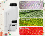 Final 3 Hours:Buy one get one free, Portable Microscope, Handheld Mini Microscope for STEM And Science Toys, LED Pocket Microscope,  a Gift for Boys And Girls Aged 3 And Above