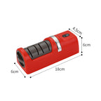 Automatic Kitchen Knife Sharpener, 2026 New Cordless Electric Knife Sharpener for Straight-Edge Chef, Fruit Knives, Portable Knife Sharpener Electric for Restaurant Camping