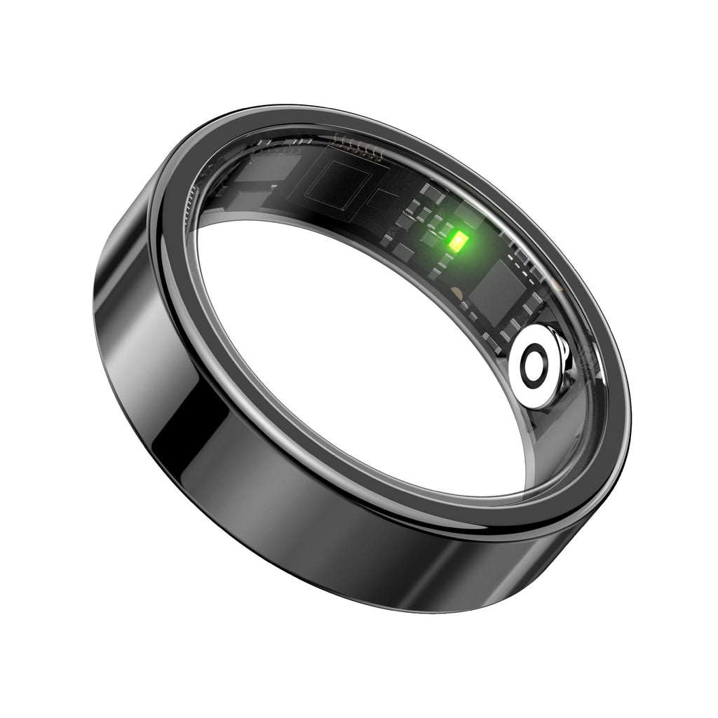 Smart Ring for Women & Men, Smart Ring Health Tracker, Blood Oxygen & Heart Rate Monitor, Long Lasting Battery Sleep Ring, Waterproof Fitness Ring