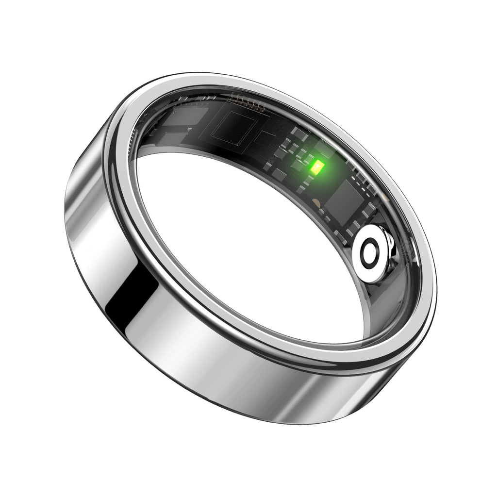Smart Ring for Women & Men, Smart Ring Health Tracker, Blood Oxygen & Heart Rate Monitor, Long Lasting Battery Sleep Ring, Waterproof Fitness Ring