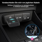 Wireless Carplay Adapter, Convert Wired to Wireless CarPlay, Compatible with CarPlay, Plug and Play, Type-C/USB, Suitable for 800+ Vehicles