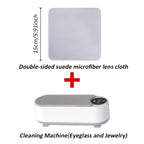Multifunctional Ultrasonic Cleaner, One-Button Cleaning for Jewelry, Glasses, Dentures And Watches, Home-Use And Portable Design, USB Fast Charging