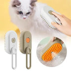 🔥Buy 2 get free shipping🔥4-in-1 Pet Steam Spray Comb for Detangling and Deshedding - No Bath Needed, Specialized Cat and Dog Grooming Brush