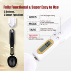 Digital Measuring Spoon Electronic Scale Spoon Weighing for Food Coffee Powder Tea Ingredients Spice Kitchen Gram Measuring Spoons High Precision 0.1g Mothers Day Gifts Baking